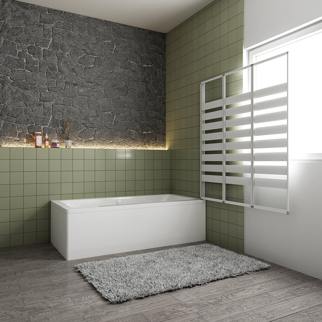 130 H 140 cm Badewannenaufsätz dusche badezimmer ideen