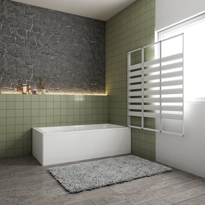 130 H 140 cm Badewannenaufsätz dusche badezimmer ideen