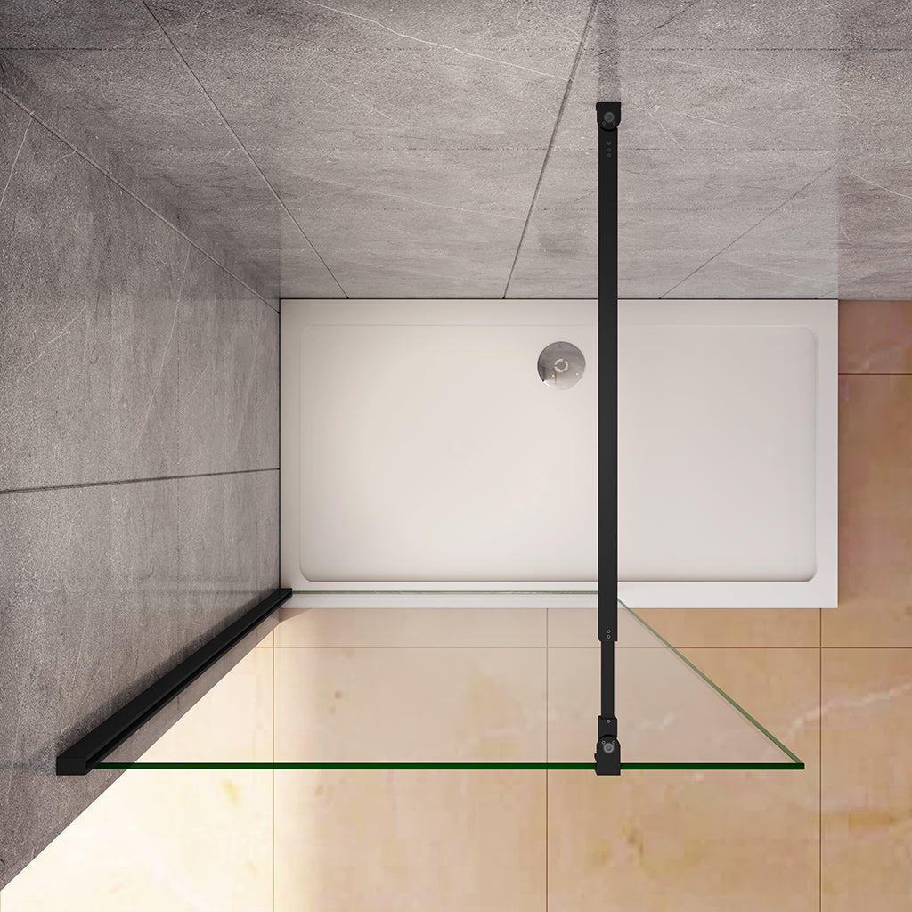1300 H.2000 mm Walk in Duschwand mit Stabilisationsstange 730-1200mm badezimmer ideen