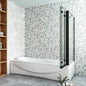 1300x700 H 1400 mm Duschabtrennung Badewannenaufsatz Seitenwand dusche für badezimmer