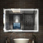 LED Spiegel 80x60 cm TOUCH BESCHLAGFREI Spiegel mit Beleuchtung  Lichtspiegel Wandspiegel