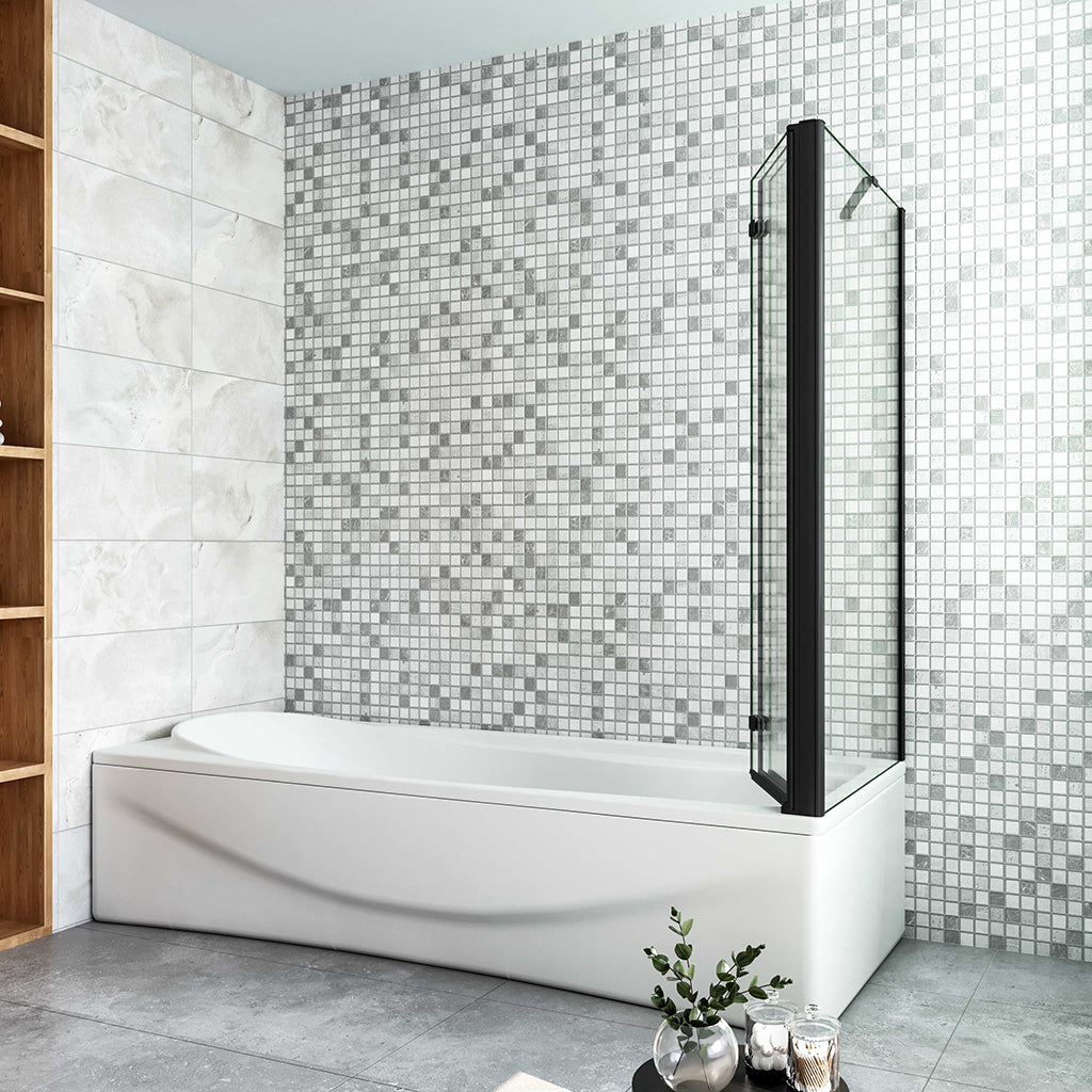 130x70 H 140 cm Duschabtrennung Badewannenaufsätz Seitenwand dusche für badezimmer