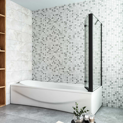 130x70 H 140 cm Duschabtrennung Badewannenaufsätz Seitenwand dusche für badezimmer