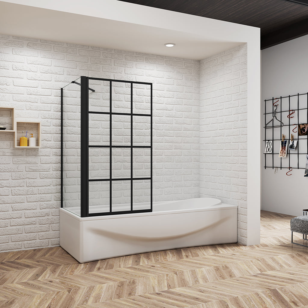 140 Höhe BadewannenSeitenwand 80 cm Gittermuster 80 mit Seitenwand 80 cm für badezimmer