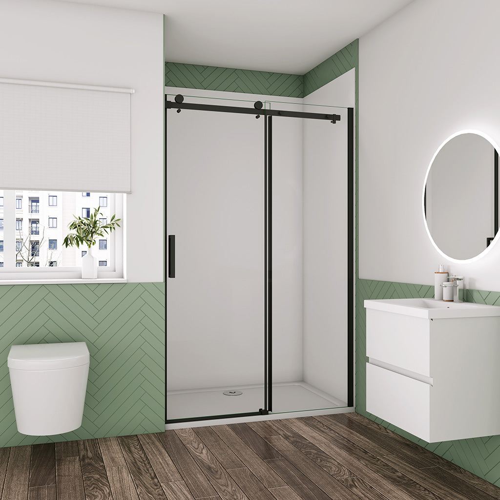 1400 H 2000 mm Schiebetür Duschtasse 1400x900mm für badezimmer