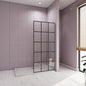 1400 H.2000 mm Walk in Duschwand Gittermuster dusche badezimmer ideen