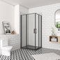 1400x900 H.1850 mm Drehtür Eckeinstieg Wandverkleidung für badezimmer