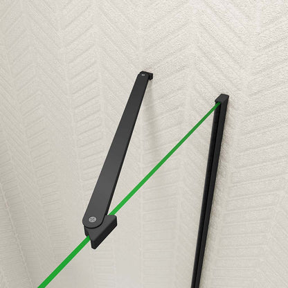 185 Höhe Pendel Falttür mit Seitenwand 100x70 cm badezimmer ideen