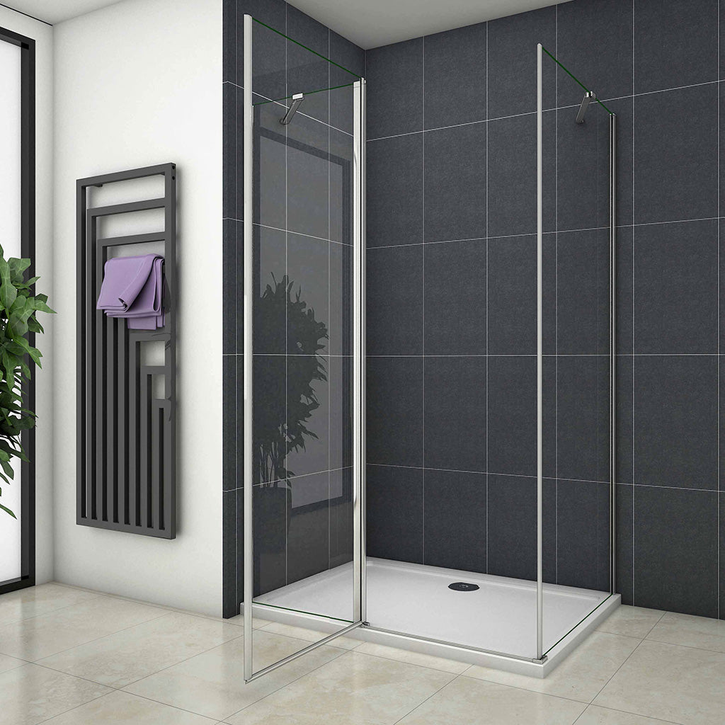 195 Höhe Drehtür 120 mit Seitenwand 100 cm dusche badezimmer ideen