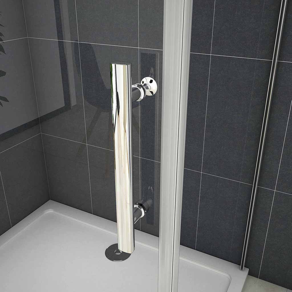 195 Höhe Drehtür mit seitenwand 120x100 cm dusche für badezimmer