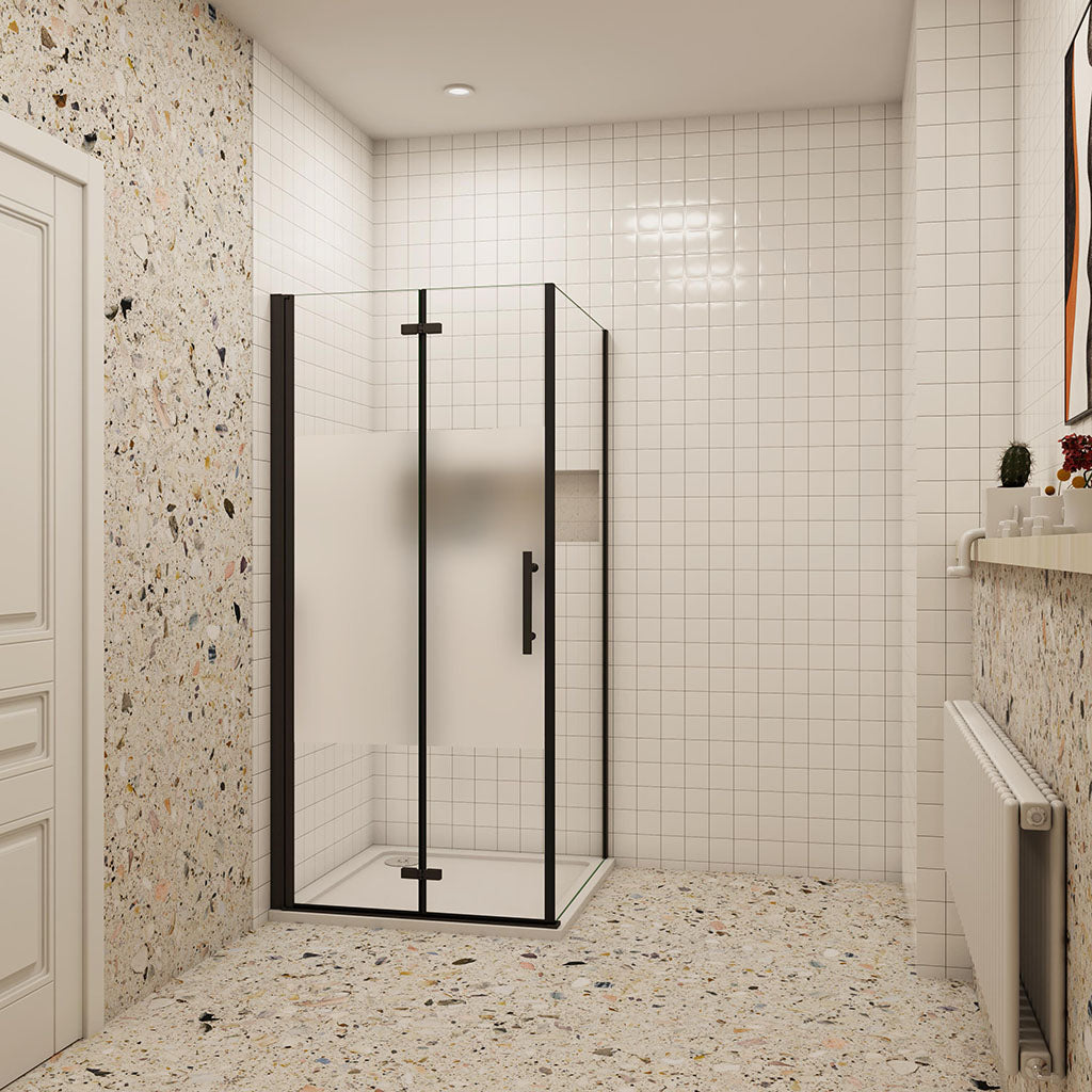 195 Höhe Falttür Schutzfolie 80 mit Seitenwand 80 cm Duschtasse für badezimmer