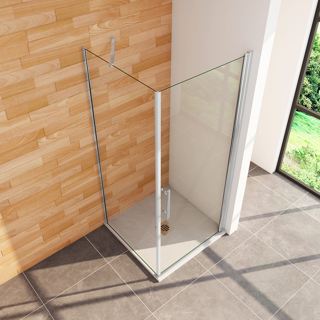 197 Höhe Drehtür 100 mit Seitenwand 80 cm für badezimmer