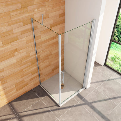 197 Höhe Drehtür 100 mit Seitenwand 80 cm für badezimmer