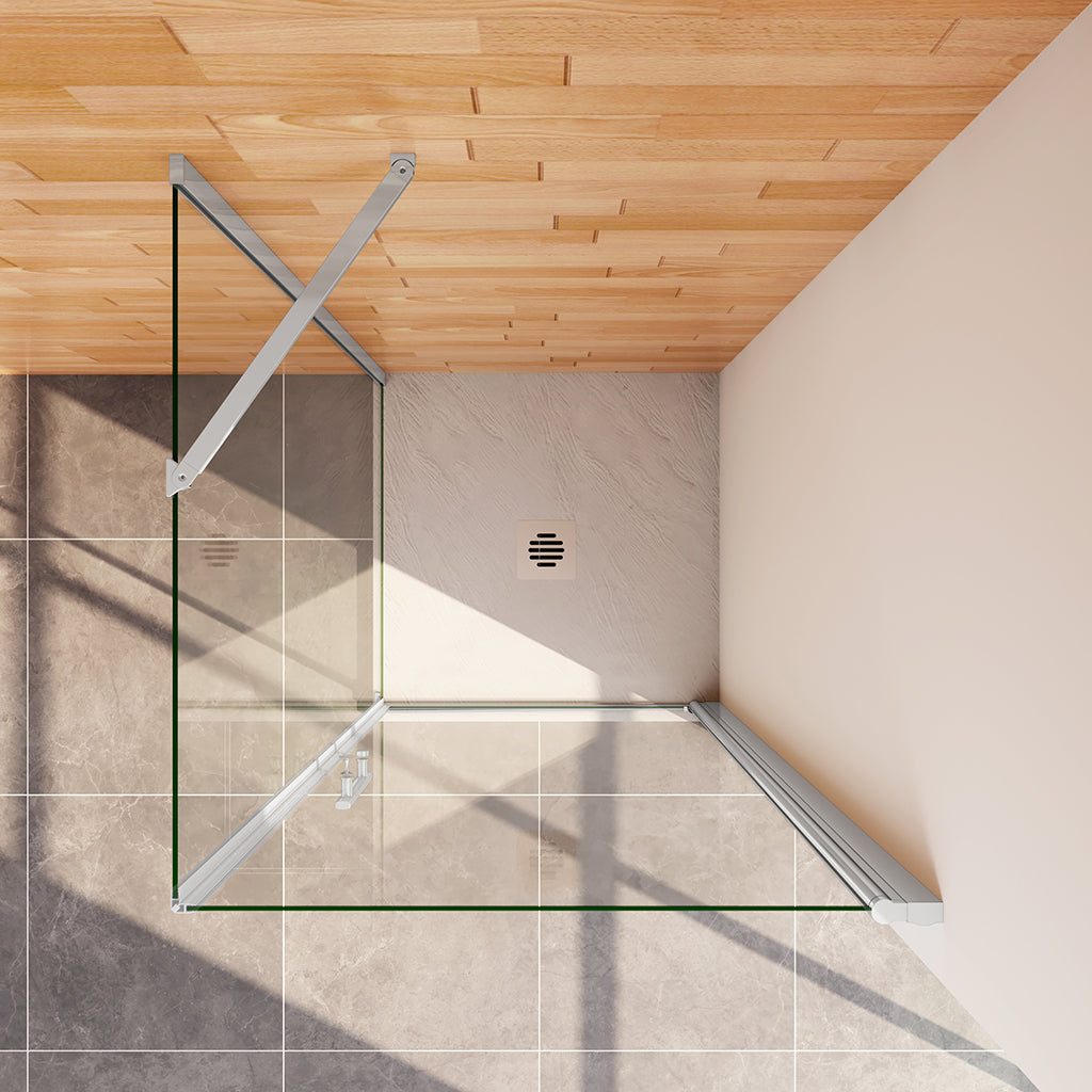197 Höhe Drehtür 70 mit Seitenwand 100 cm badezimmer ideen