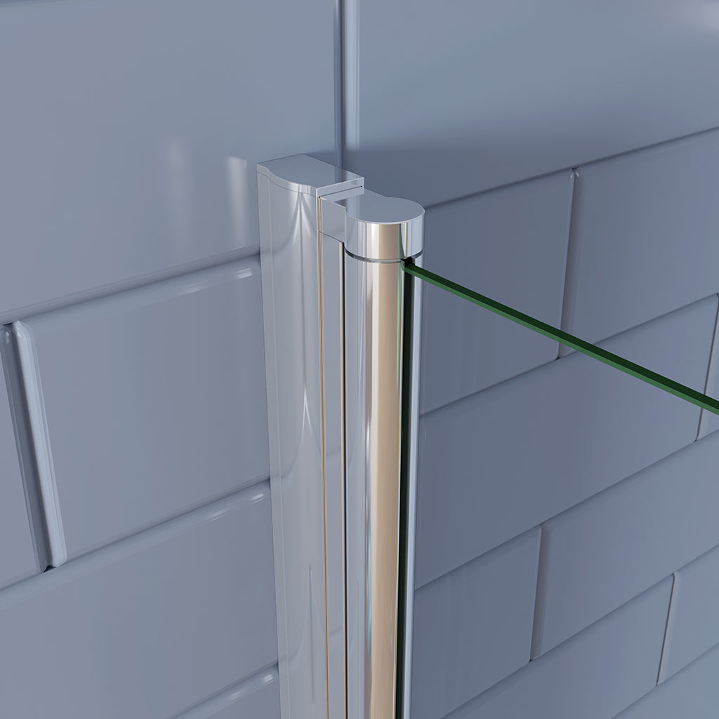 197 Höhe Drehtür 80 mit Seitenwand 90 cm Duschwanne für badezimmer