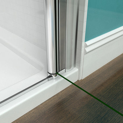 197 Höhe Falttür 90 mit Seitenwand 70 cm Duschwanne für badezimmer