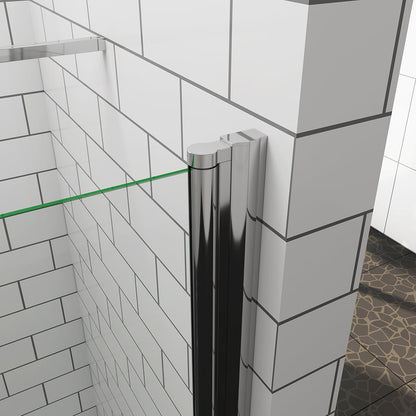 197 Höhe Falttür mit Seitenwand 100x80 cm dusche badezimmer ideen