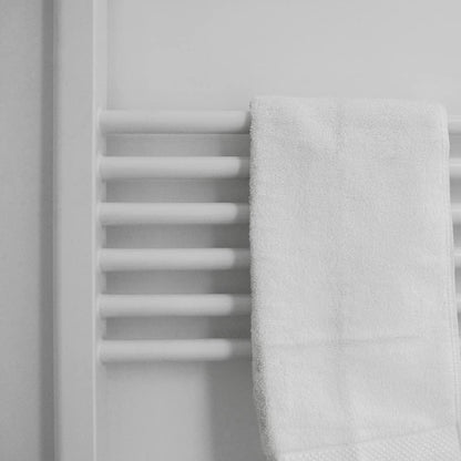 1800x500mm BadHeizkörper Handtuchhalter Handtuchtrockner Gerade Weiß Seitenanschluss 841W