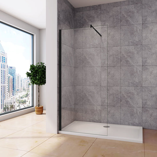 600 H.2000 mm Walk in Duschwand mit Stabilisationsstange 700-1200mm für badezimmer