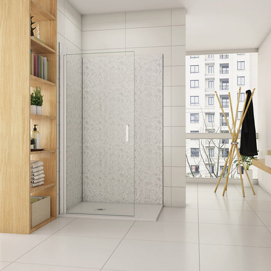660 H.1850 mm Drehtür Walk in dusche für badezimmer
