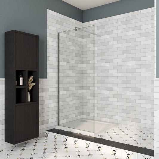 660 H.1850 mm Walk in Duschwand mit Stabilisationsstange 1400mm badezimmer ideen