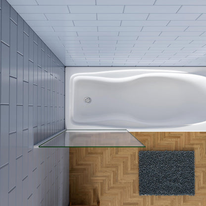 70 H 140 cm Badewannenseitenwand für badezimmer