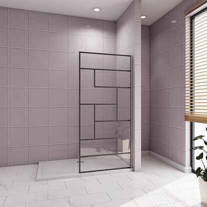 70 H.200 cm Glasduschwand Walk in Duschwand badezimmer ideen