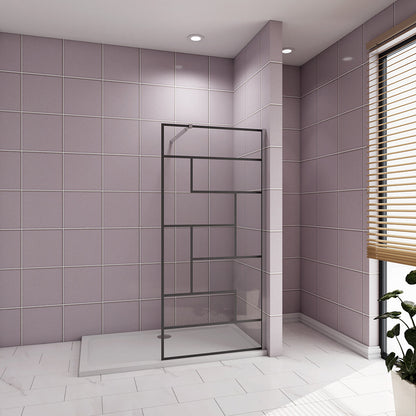 70 H.200 cm Walk in Duschwänd mit Stabilisationsstange 73-120cm dusche für badezimmer