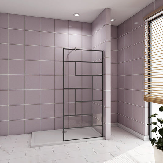 700 H.2000 mm Walk in Glaswand dusche mit Stabilisationsstange 900mm badezimmer ideen