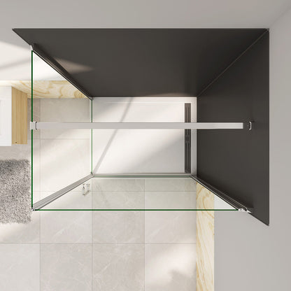 700x800 H.1950 mm Drehtür mit Seitenwand für badezimmer