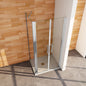 700x900 H.1950 mm Doppelpendeltüren mit Seitenwand