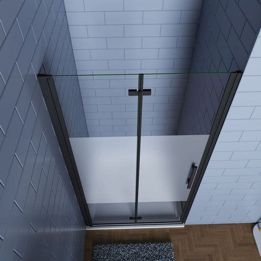 760 H.1950 mm Falttür Schutzfolie Nischentür Duschtasse 760x760mm für badezimmer