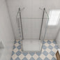760x900 H.1950 mm Drehtür U Form Duschtasse für badezimmer