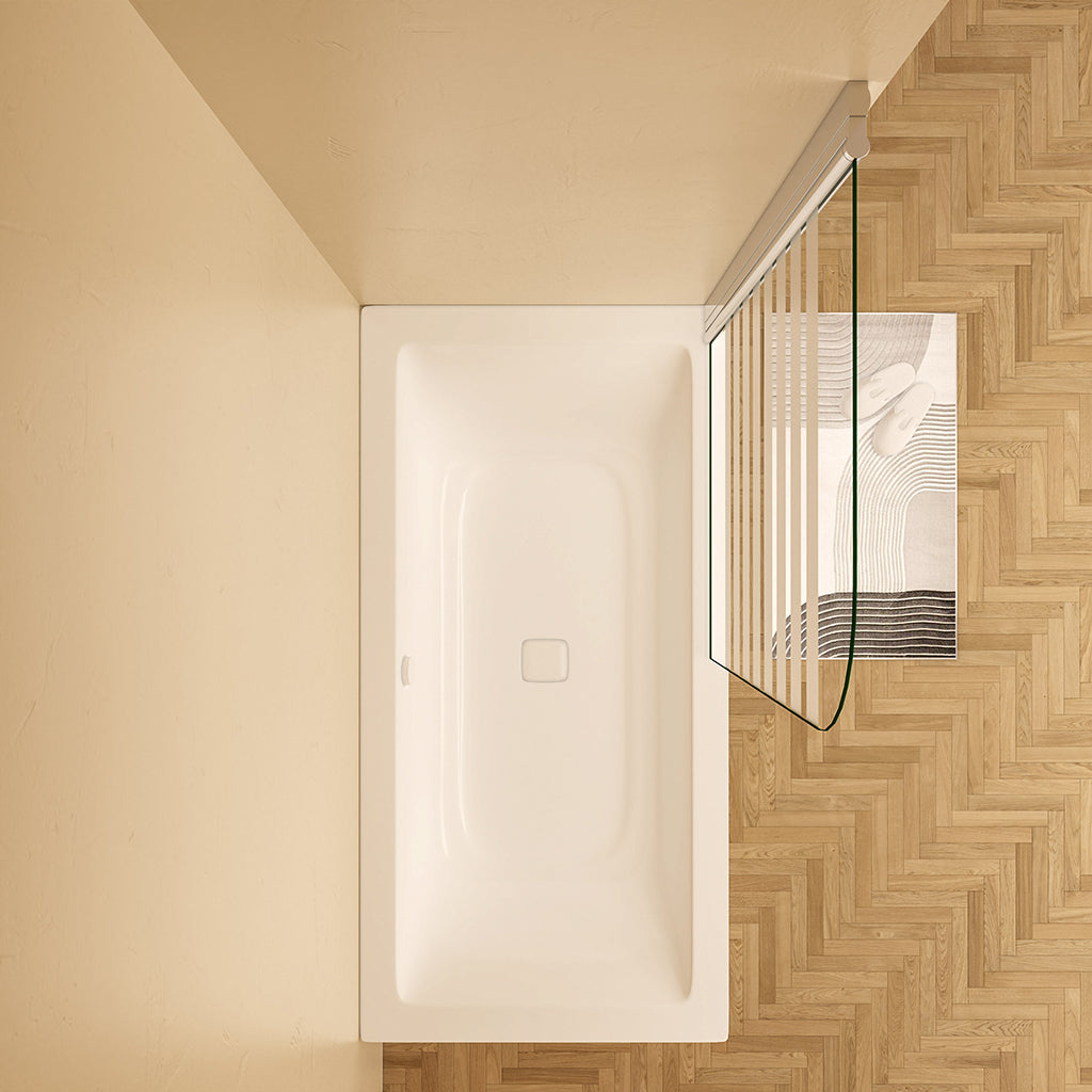 80 H 140 cm Badewannenaufsatz B1E SR für badezimmer