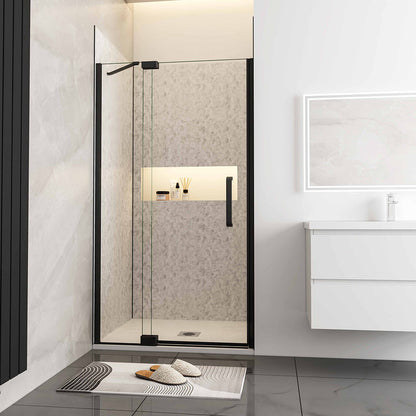80 H.195 cm Glasdusche Drehtür Nischentür für badezimmer