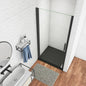 80 H 200 cm Drehtür Nischentür für badezimmer