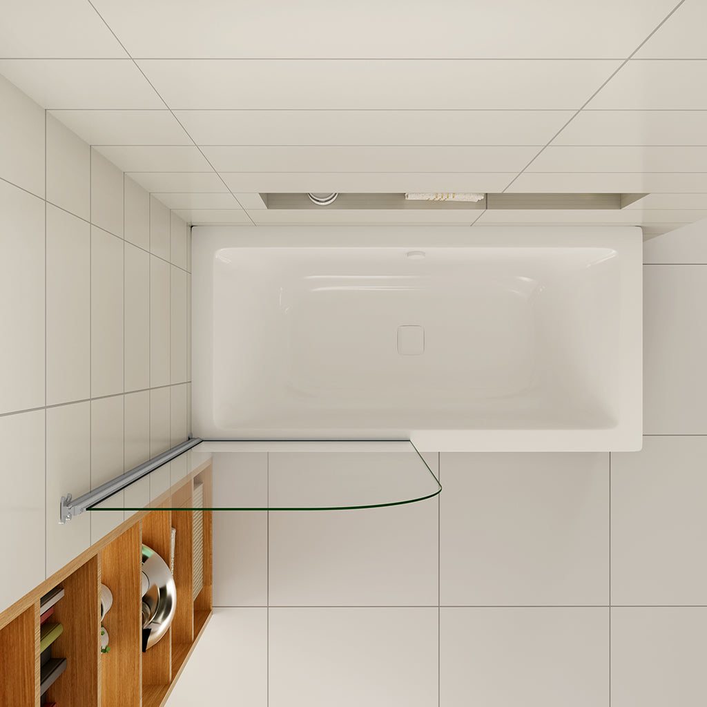 800 H 1400 mm Badewannenaufsätz dusche für badezimmer