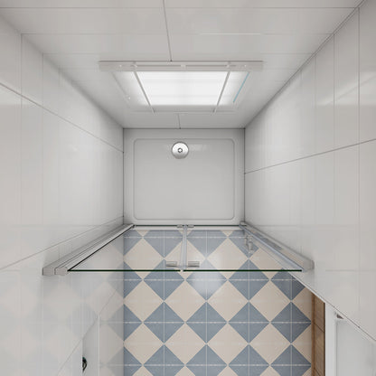 800 H 1970 mm Falttür Nischentür Duschtasse 1500x800mm für badezimmer