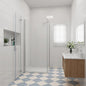 800x700 H.1850 mm Falttür mit Seitenwand dusche für badezimmer