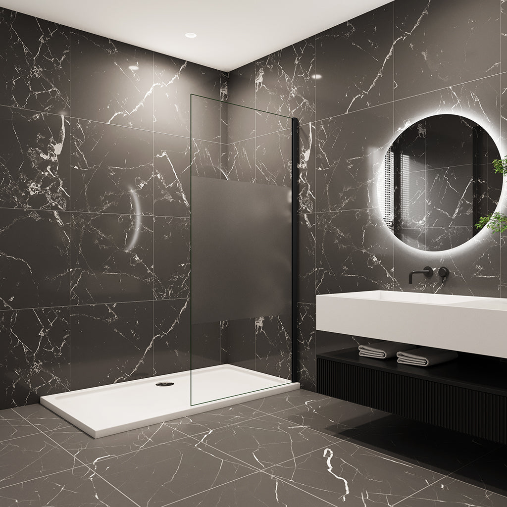 85 H.200 cm Walk in Duschwänd badezimmer ideen