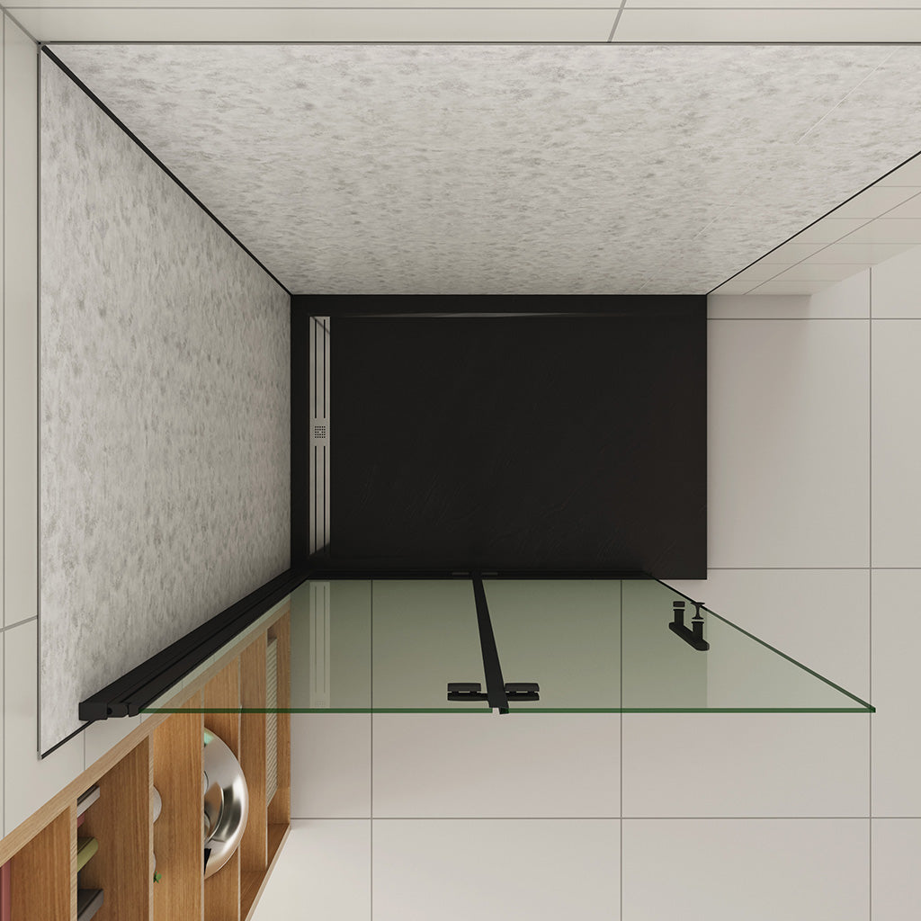 86 H.185 cm Falttür Walk in für badezimmer