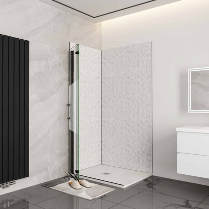86 H.195 cm Falttür Walk in Schutzfolie badezimmer ideen