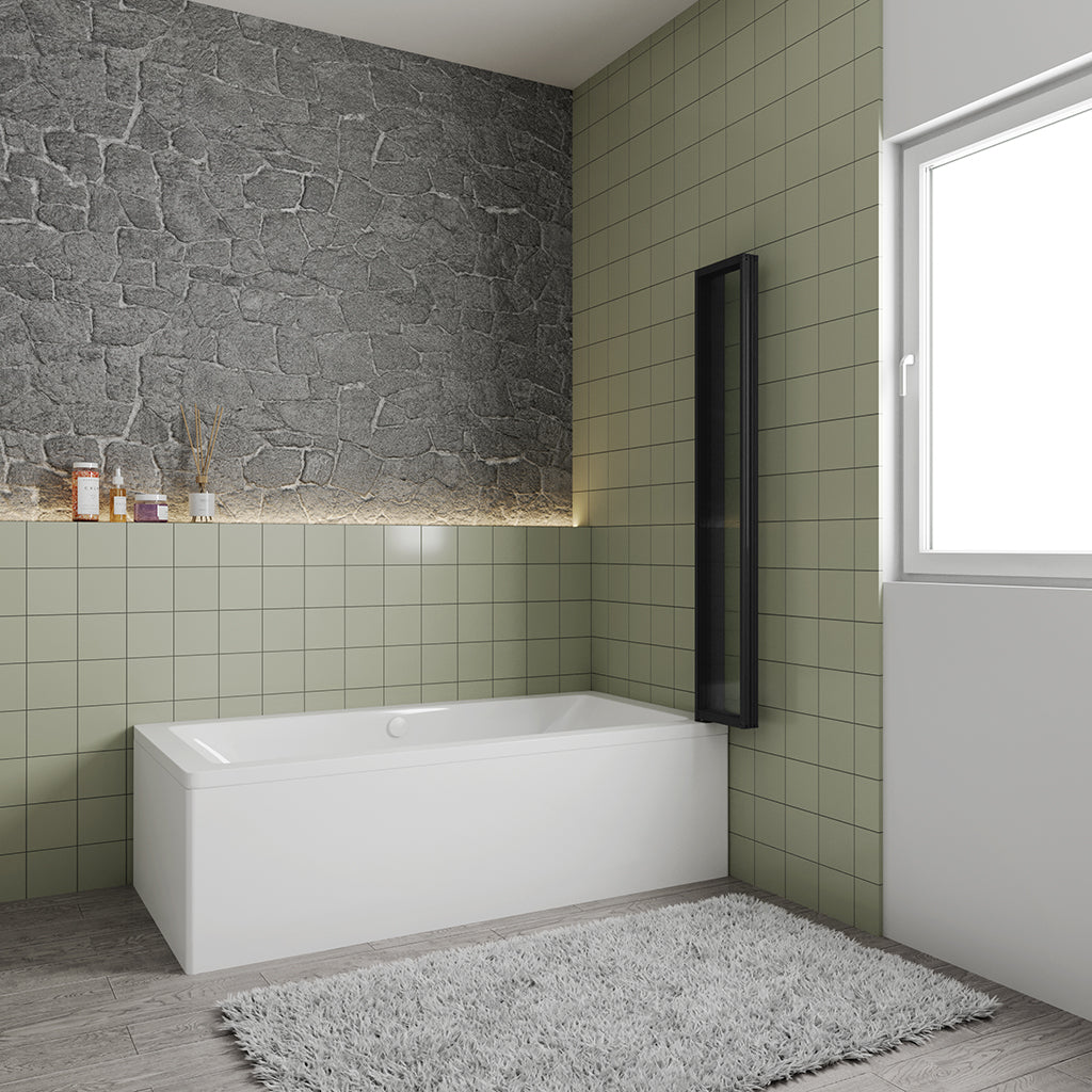 90 H 140 cm Badewannenaufsätz dusche badezimmer ideen