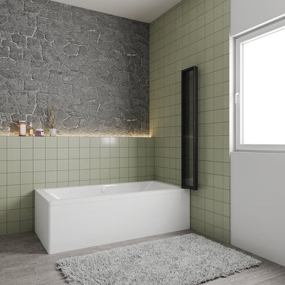 90 H 140 cm Badewannenaufsätz dusche badezimmer ideen