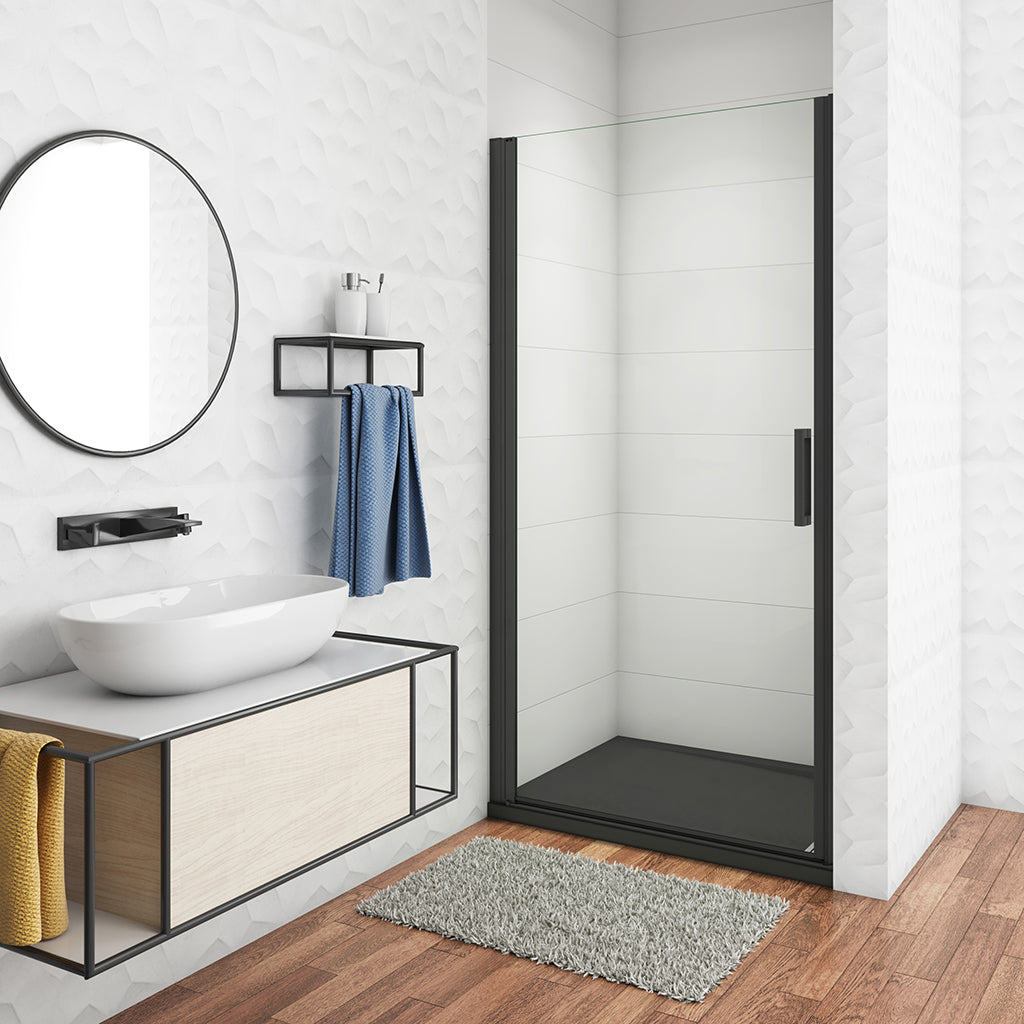 90 H 200 cm Drehtür Nischentür für badezimmer