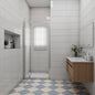 900 H.1850 mm Drehtür Nischentür Duschtasse 1200x900mm für badezimmer