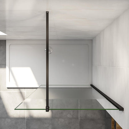 900 H.2000 mm 10mm Walk in Duschwand mit Stabilisationsstange 900mm dusche badezimmer ideen