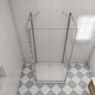 900x700 H.1850 mm Drehtür U-Form Duschtasse für badezimmer