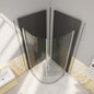 900x900 H.1950 mm Drehtür Runddusche Eckeinstieg Wandverkleidung für badezimmer