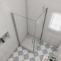 900x900 H.1950 mm Glasduschwand Drehtür mit Seitenwand für badezimmer